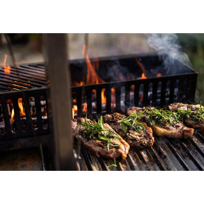 Somerset Grills Grande Argentinian Grill, Gunmetal