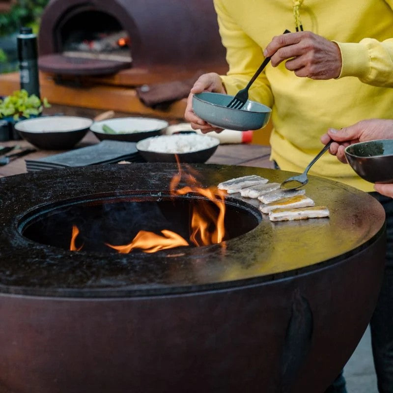 Adezz Forno Seare Bole Steel Plancha Grill