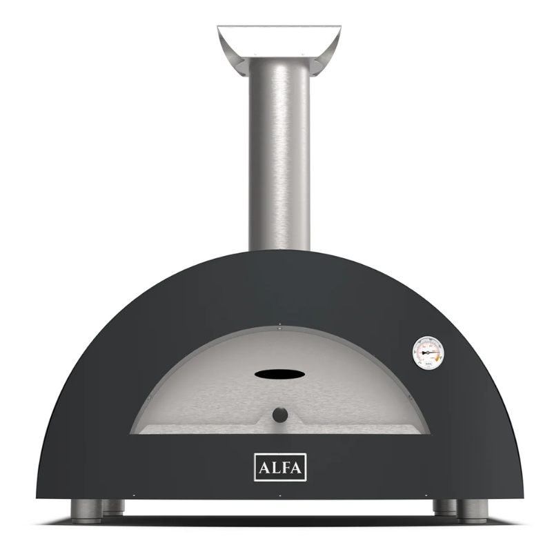 Alfa Forni Moderno 3 Pizze Hybrid Pizza Oven in Ardesia Grey