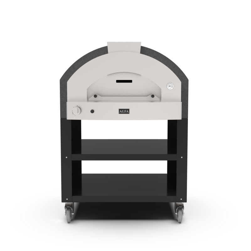Front view of Alfa Forni Quick 4 Pizza oven
