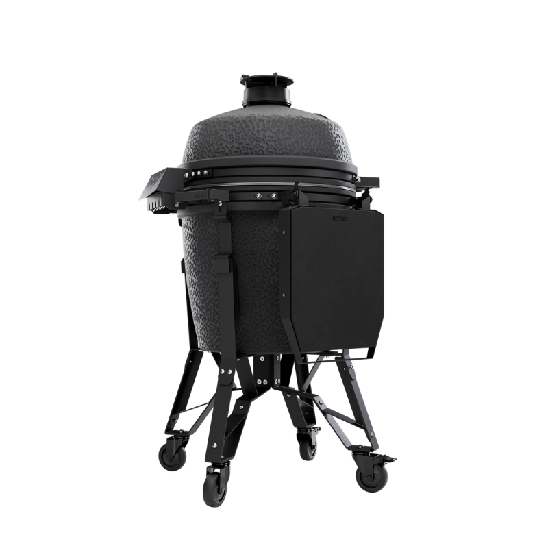 BSTRD Pro Kamado Large Charcoal Oven BBQ, Stand & Cover, Graphite