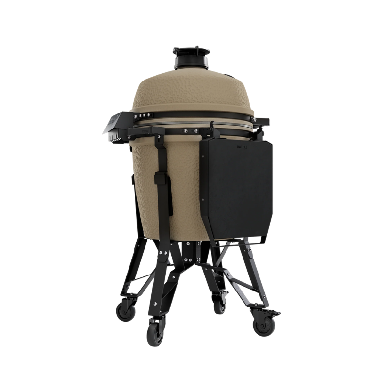 BSTRD Pro Kamado Large Charcoal Oven BBQ, Stand & Cover, Desert Sand