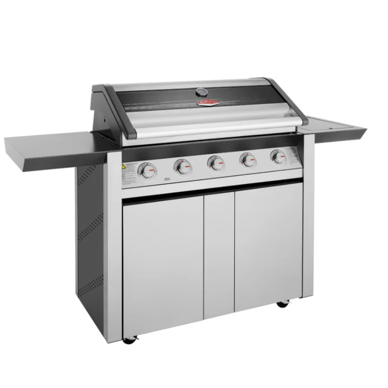 Beefeater 1600S 5 Burner Stainless Steel Gas BBQ with Cabinet and Side Burner