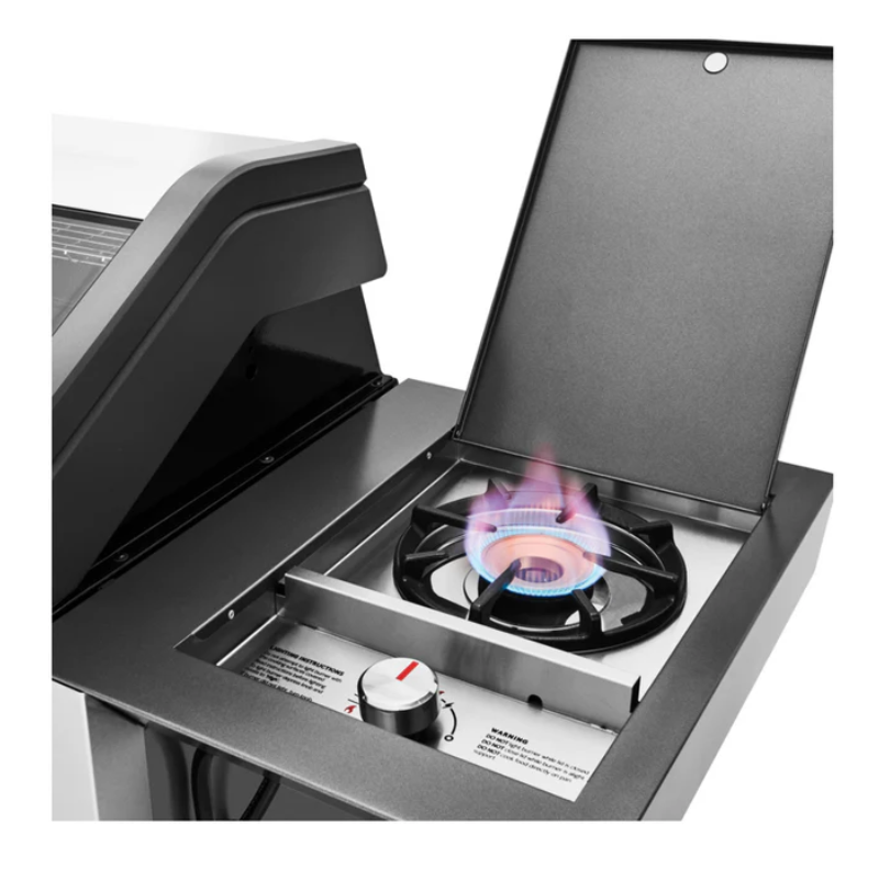 Beefeater 1600S 5 Burner Stainless Steel Gas BBQ with Cabinet and Side Burner