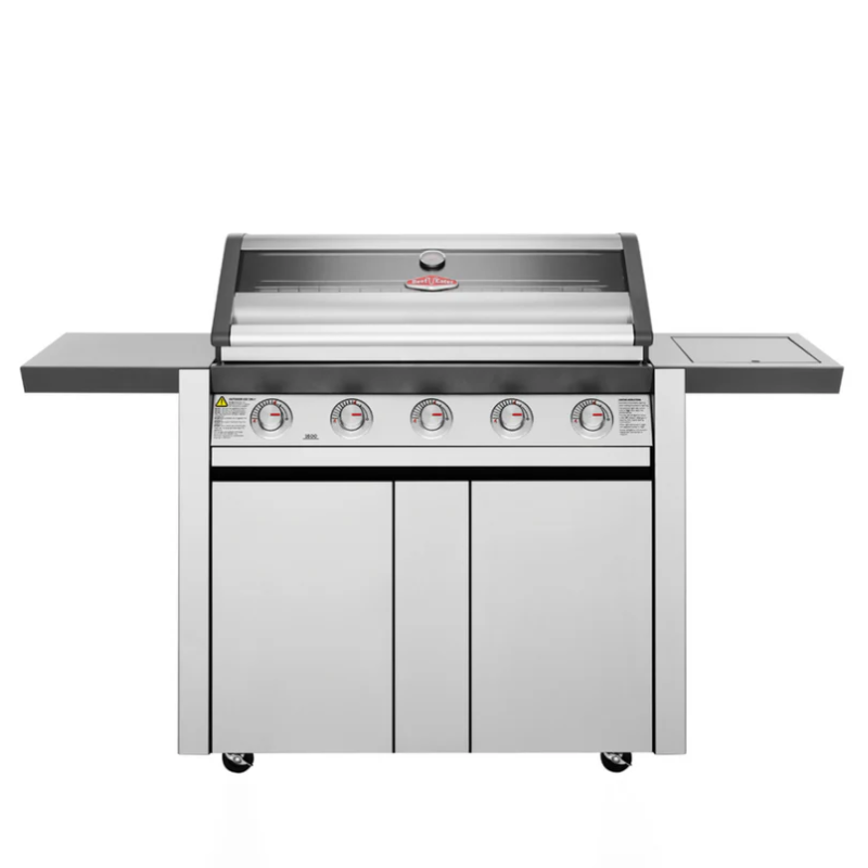Beefeater 1600S 5 Burner Stainless Steel Gas BBQ with Cabinet and Side Burner