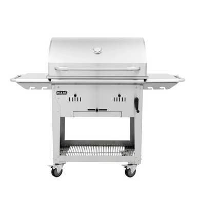 Bull Bison BBQ Charcoal Cart on white background