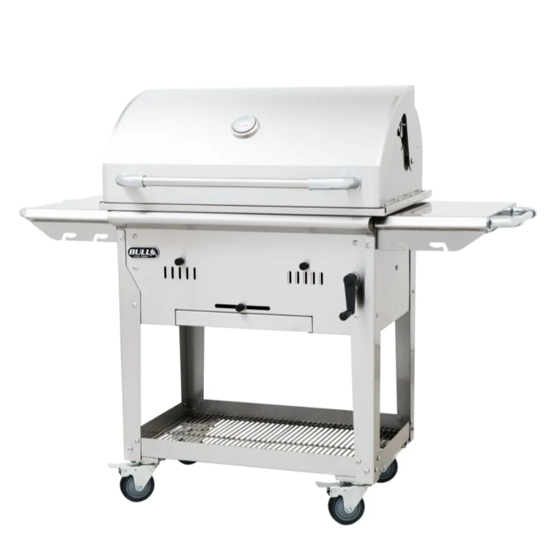 Bull_Bison_BBQ_Charcoal_Cart angled view