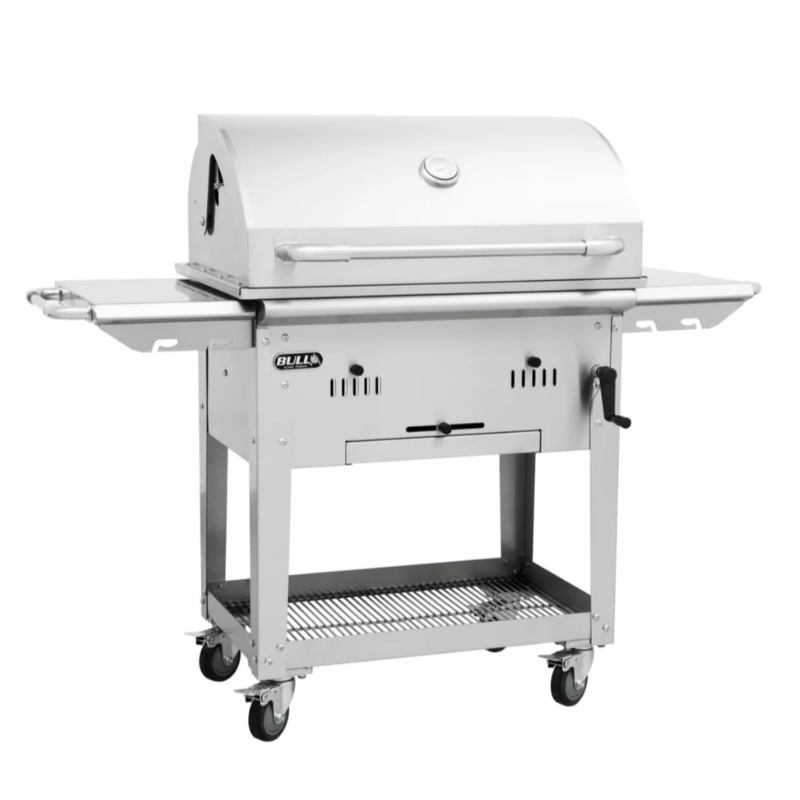 Bull_Bison_BBQ_Charcoal_Cart side view
