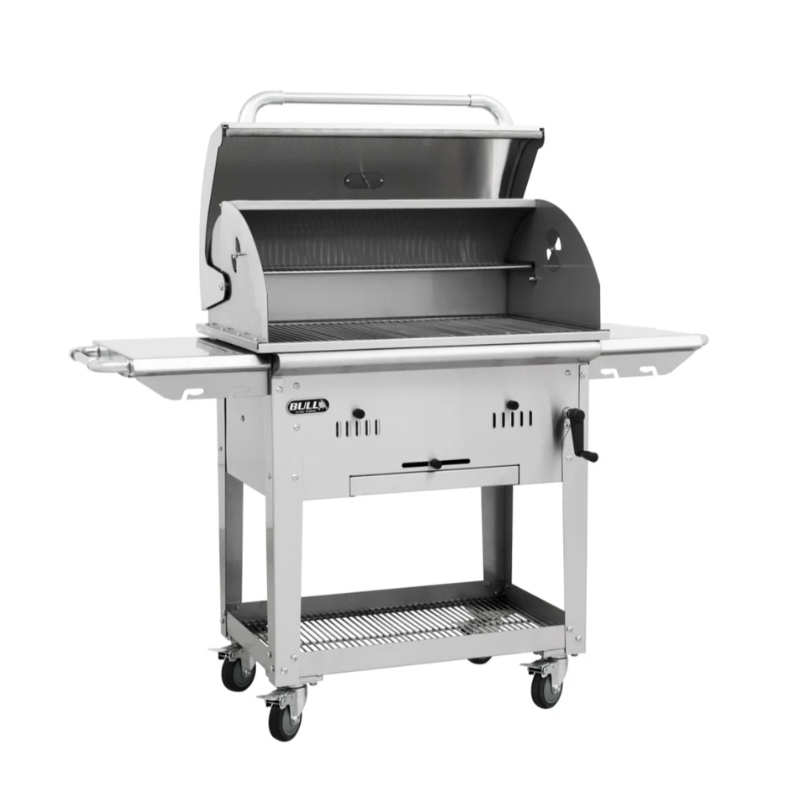 Bull_Bison_BBQ_Charcoal_Cart with open grill