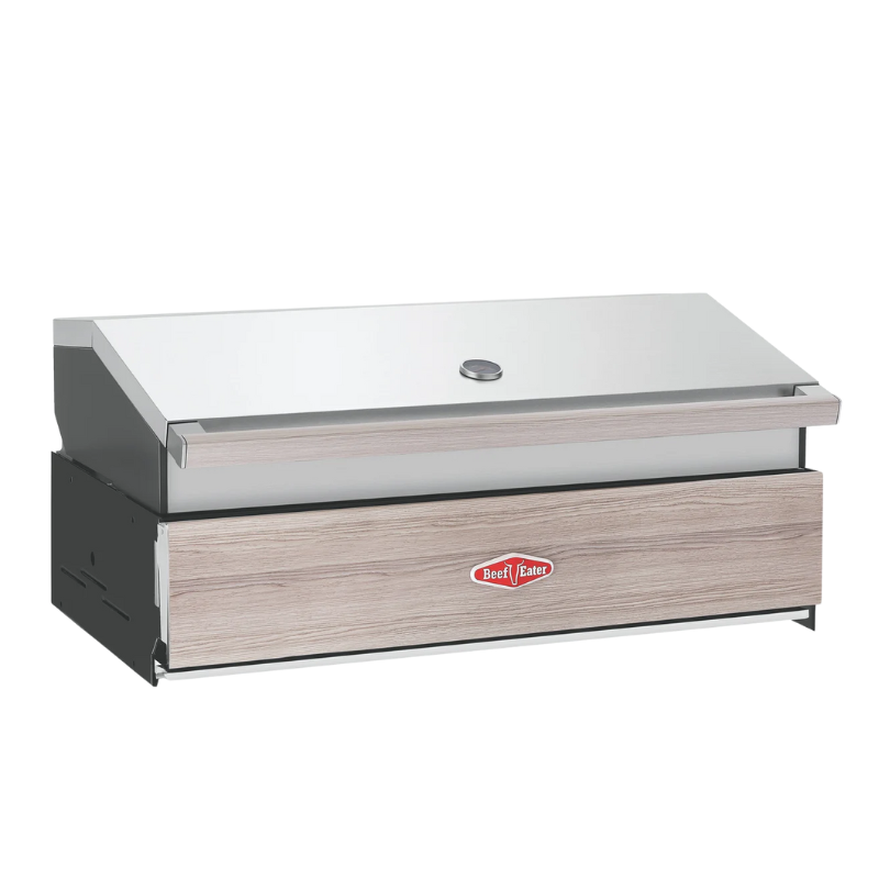 Cabinex Custom Outdoor Kitchen with Beefeater 1500 5-Burner BBQ – Eclipse Black & Rustic Ironbark