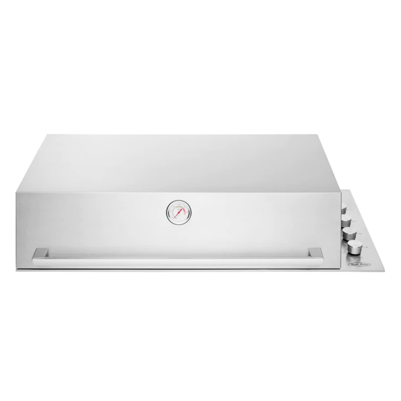 Cabinex Premium Outdoor Kitchen Proline Built-In 6 Burner BBQ Hood with Fridge & Sink