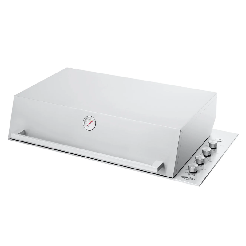 Cabinex Premium Outdoor Kitchen Proline Built-In 6 Burner BBQ Hood with Fridge & Sink
