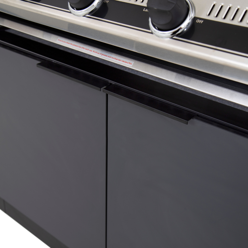 Cabinex Classic Outdoor Kitchen Paired with Beefeater 1600S Built In BBQ Fridge and Sink