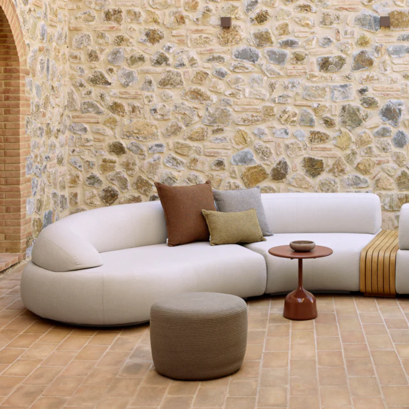 Cane Line Design Mellow Outdoor 5 Seater Sofa.