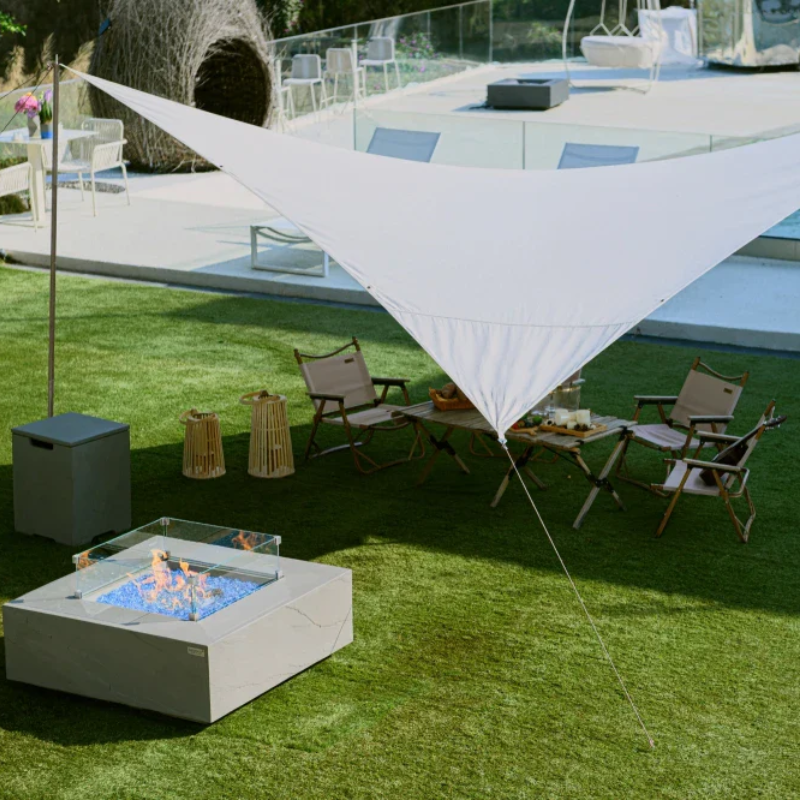 Elementi Fire Plus Capertree Fire Table in Space Grey.
