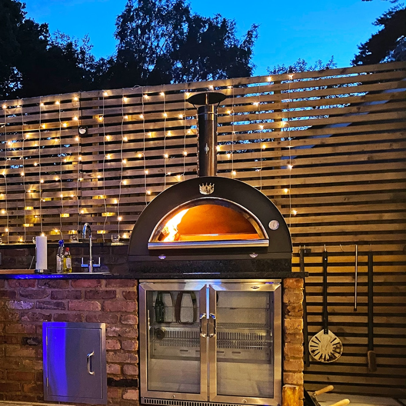 Clementi 60×60 Wood Pizza Oven