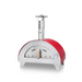 Clementino Gas Powered Pizza Oven in red