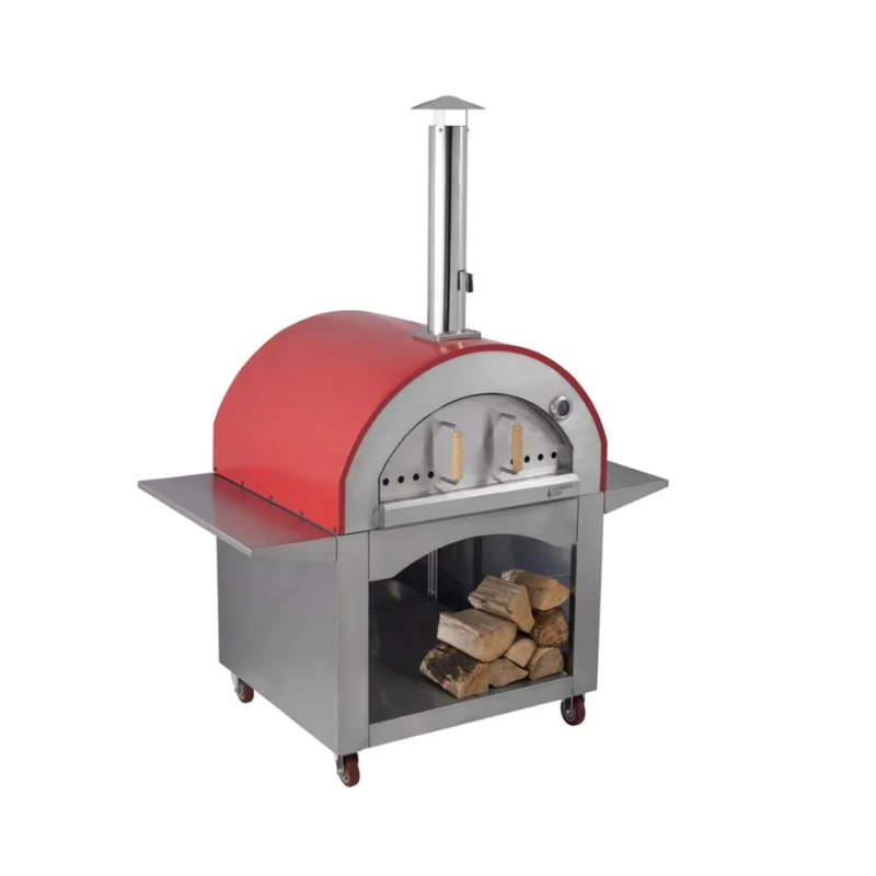 Close up of Alfresco Chef Milano in red