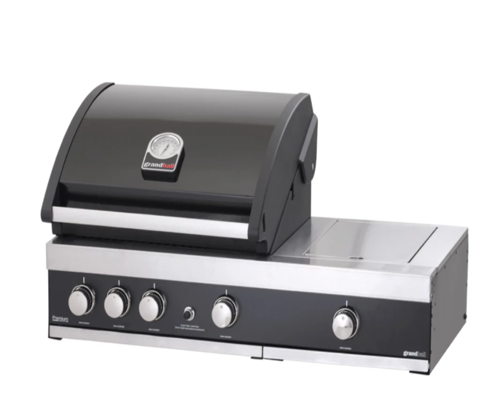 Close up of section of GrandPro 230 Premium G4 Plus Outdoor Kitchen with Fridge + Sink