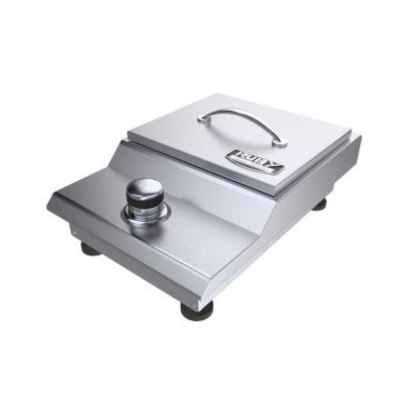 Closed up view Sunstone Slide in Versa Single Burner