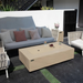 Elementi Fire Plus Colorado Fire Table in Sunlight Yellow.