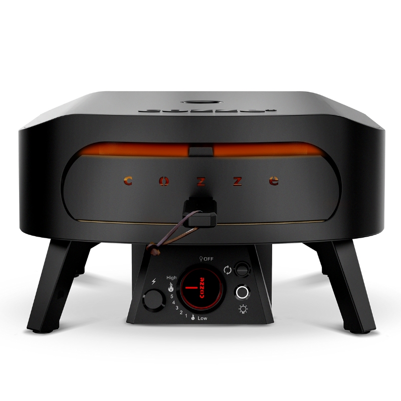 Cozze 13 Inch Rotating Gas Pizza oven Black Edition