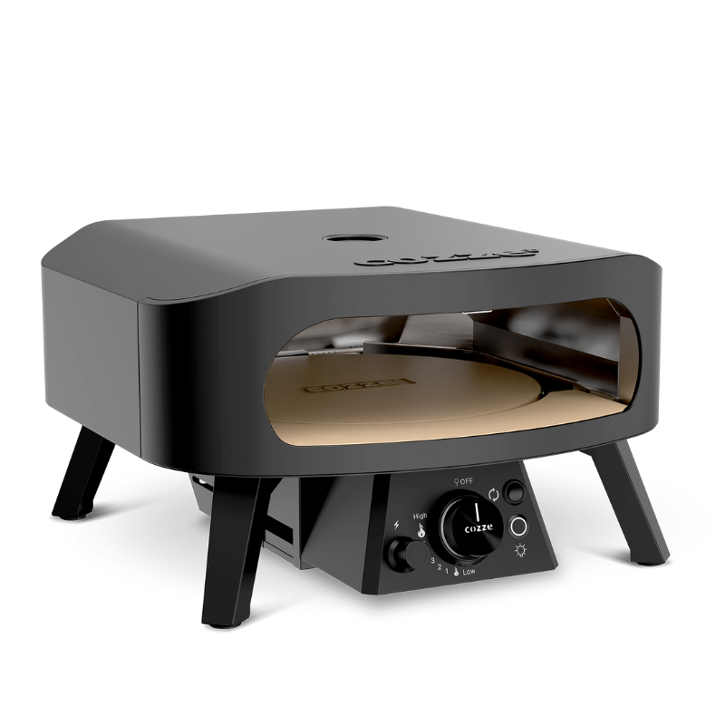Cozze 13 Inch Rotating Gas Pizza oven Black Edition
