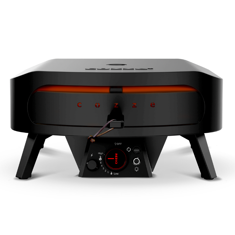 Cozze 17 Inch Rotating Gas Pizza Oven Black Edition