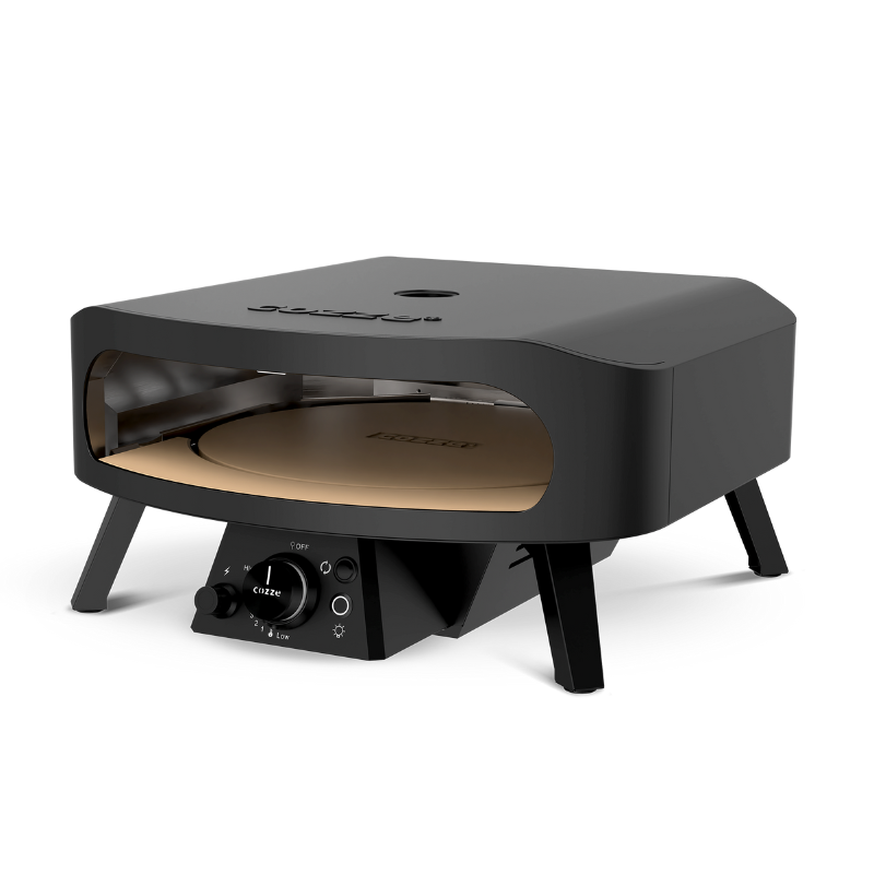 Cozze 17 Inch Rotating Gas Pizza Oven Black Edition