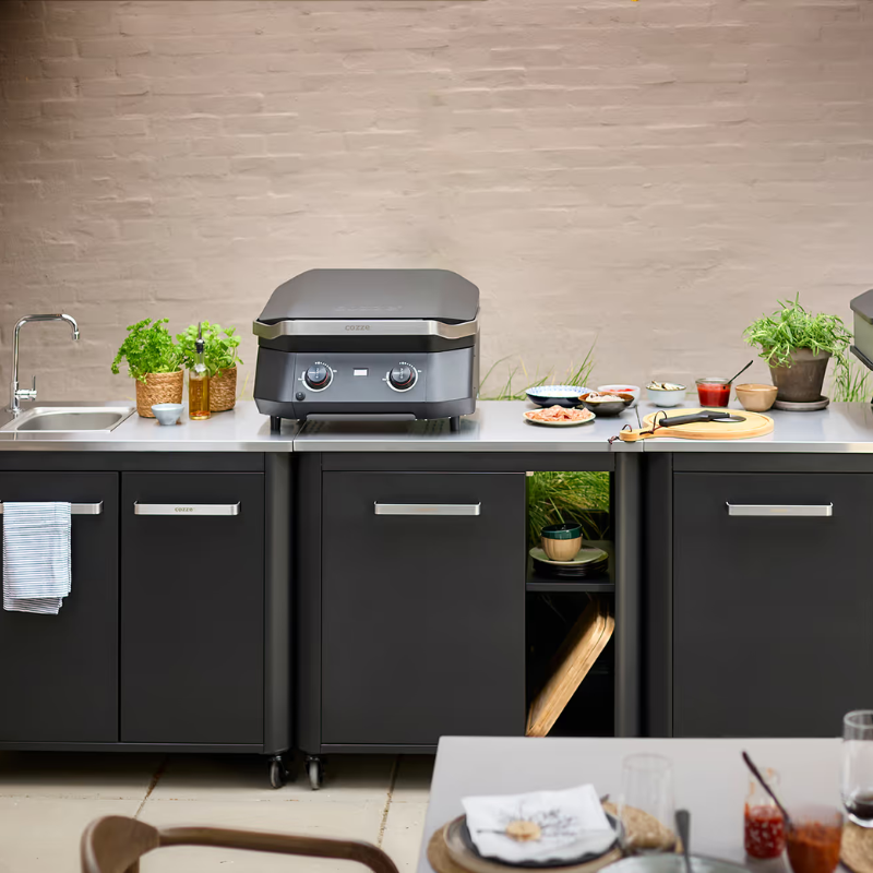 Cozze Dream Series Modular Outdoor Kitchen Sink in Stainless Steel