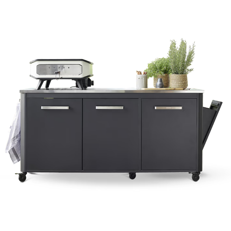 Cozze 180 Stainless Steel 3 Door Unit Modular Outdoor Kitchen
