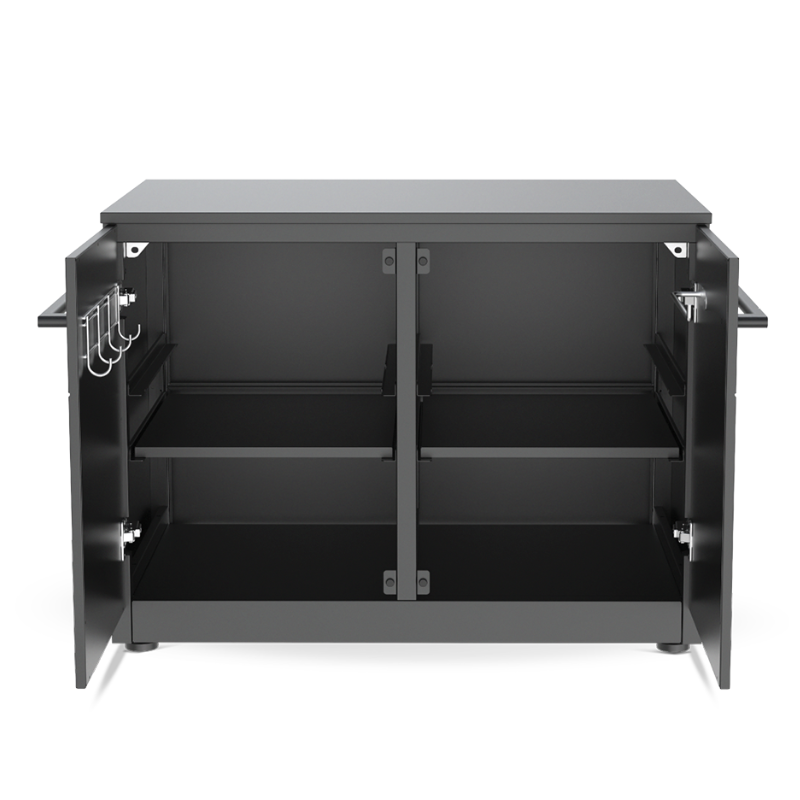 Cozze® Elements Outdoor Kitchen Low Grill Module with Steel Worktop