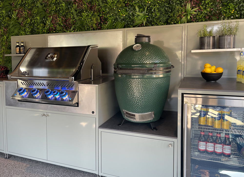 EO Chroma Modular Outdoor Kitchen with Built in Bull BBQ