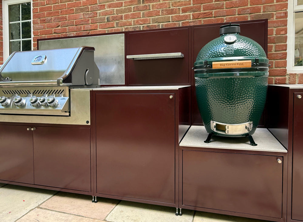 EO Chroma Modular Outdoor Kitchen with Built in Bull BBQ