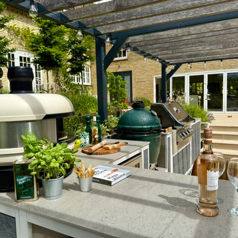 EO Original Stainless Steel Modular Outdoor Kitchen with Napoleon BILEX605RBIPSS-CE Built In BBQ