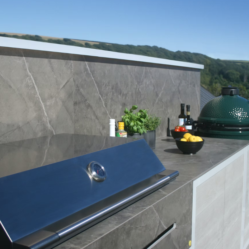 EO Original Stainless Steel Modular Outdoor Kitchen with Napoleon BILEX605RBIPSS-CE Built In BBQ