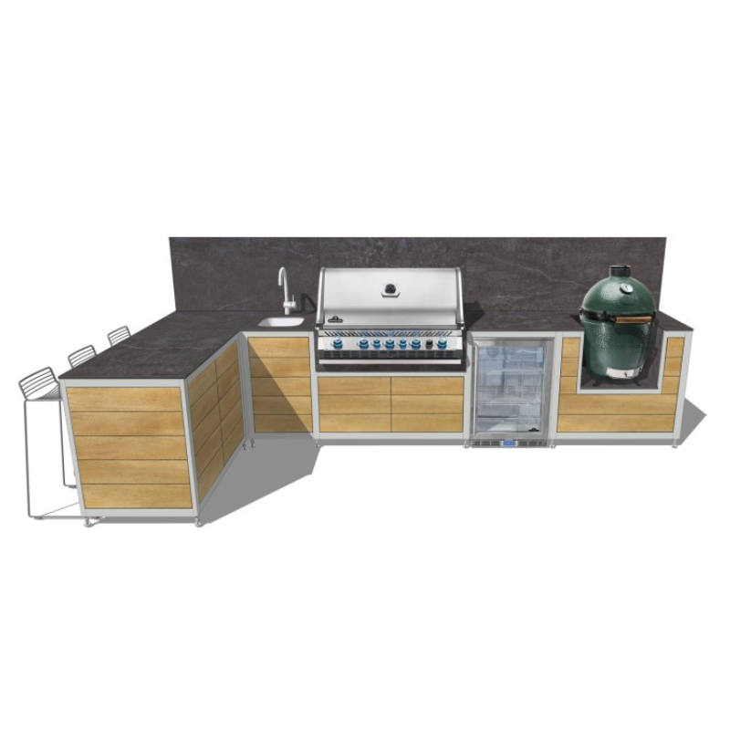 EO Original Modular Outdoor Kitchen l L Shape