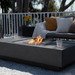 Elementi Fire Cannes Fire Table in Dark Grey.