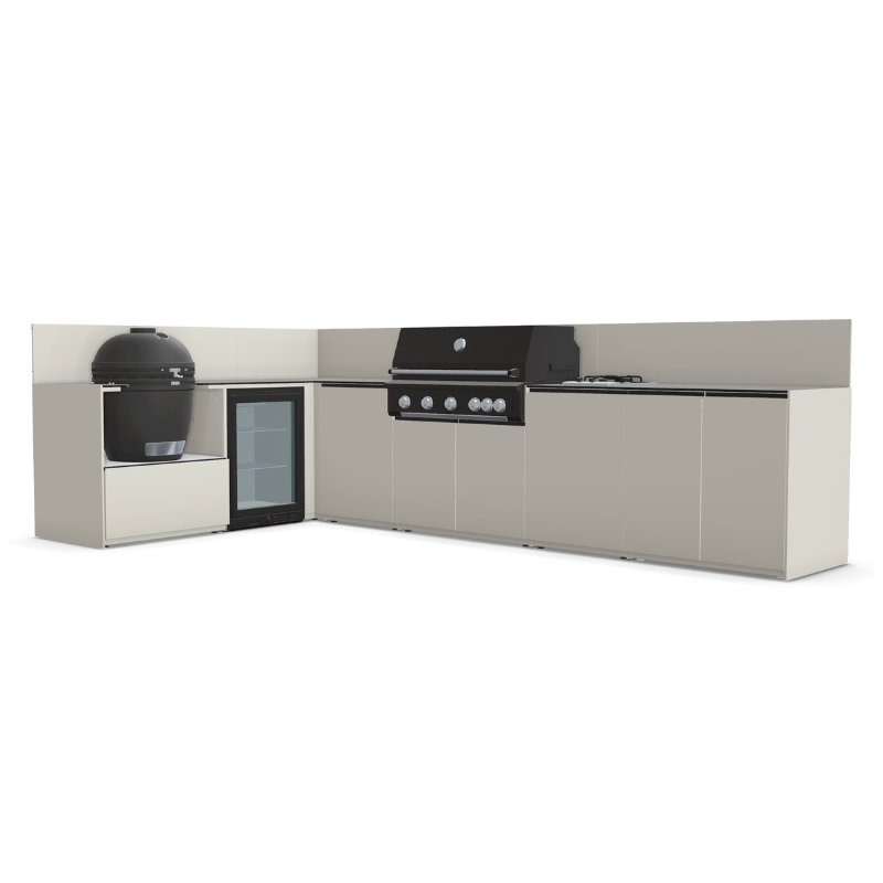 Fontana Ignes Modular Outdoor Kitchen with Porcelain Worktops