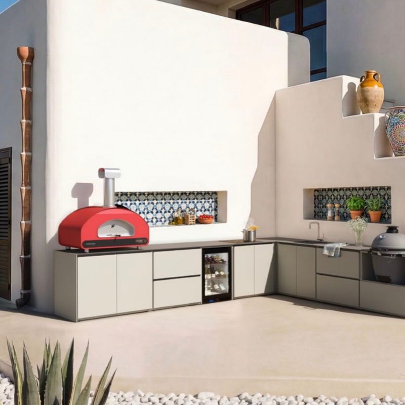 Fontana Ignes Modular Outdoor Kitchen with Porcelain Worktops