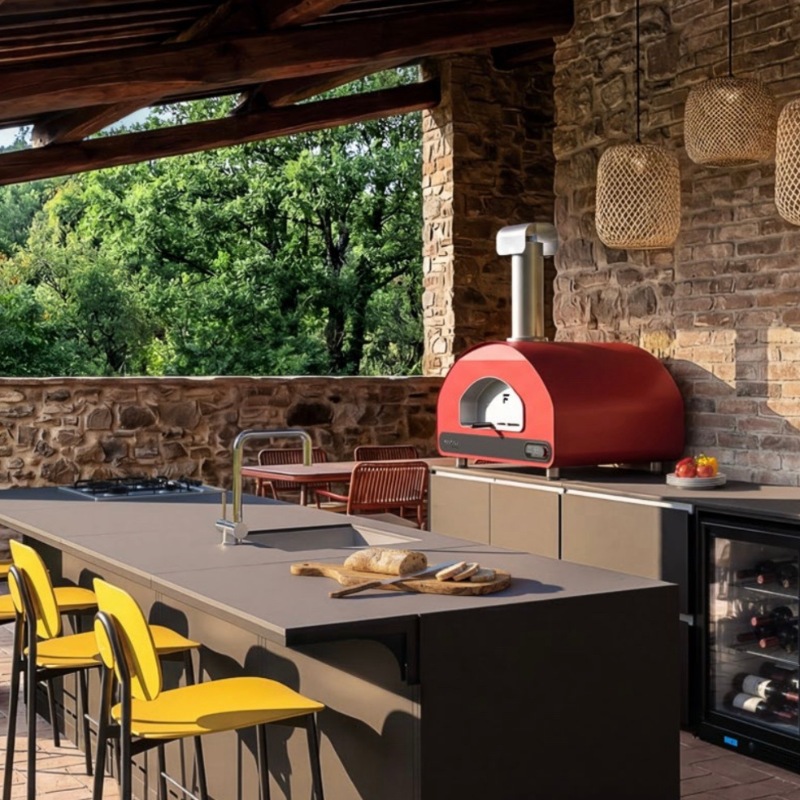 Fontana Ignes Modular Outdoor Kitchen with Porcelain Worktops
