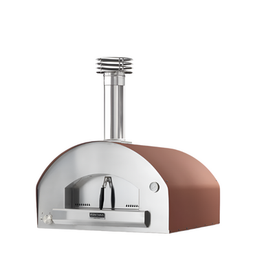 Fontana Marinara Dual Fuel Countertop Pizza Oven in bronze
