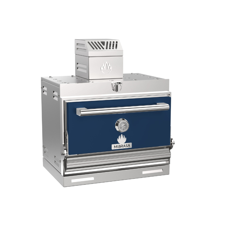 Front view of Front view of Mibrasa Worktop Charcoal Oven in Blue