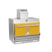 Front view of Front view of Mibrasa Worktop Charcoal Oven in yellow