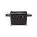 Front view of Halmo 4 Burner Premium Gas Barbecue Including Side Burner