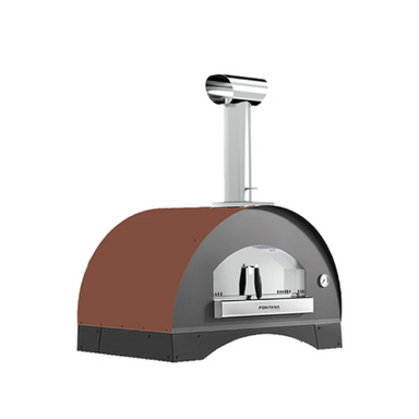 Front view of Lorenzo wood fired pizza oven