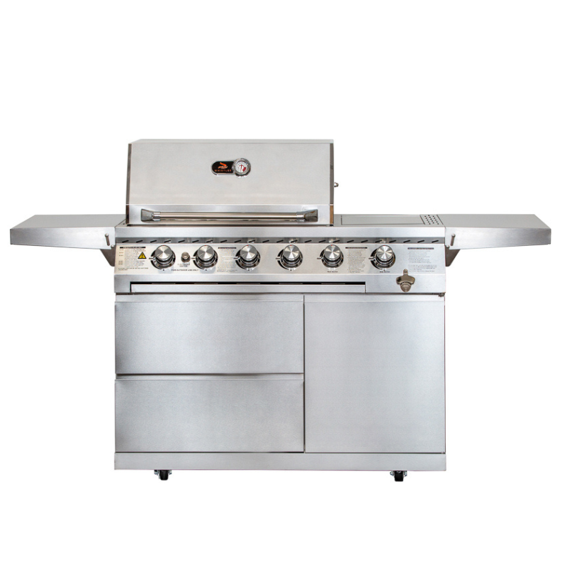 Front view of Whistler Cirencester 4 Burner Grill