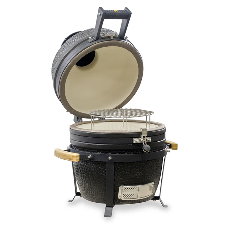 GRLLR Ember Classic 16 Inch Kamado in Charcoal Black