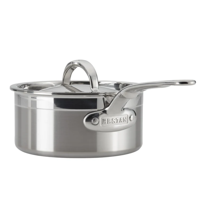 Hestan ProBond Induction Stainless Steel Saucepan & Lid - Small & Extra Large