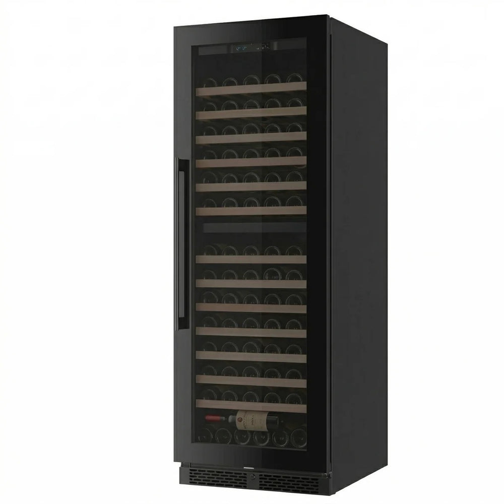 ClimaVin Noir193 Dual Zone Wine Fridge, Black Glass